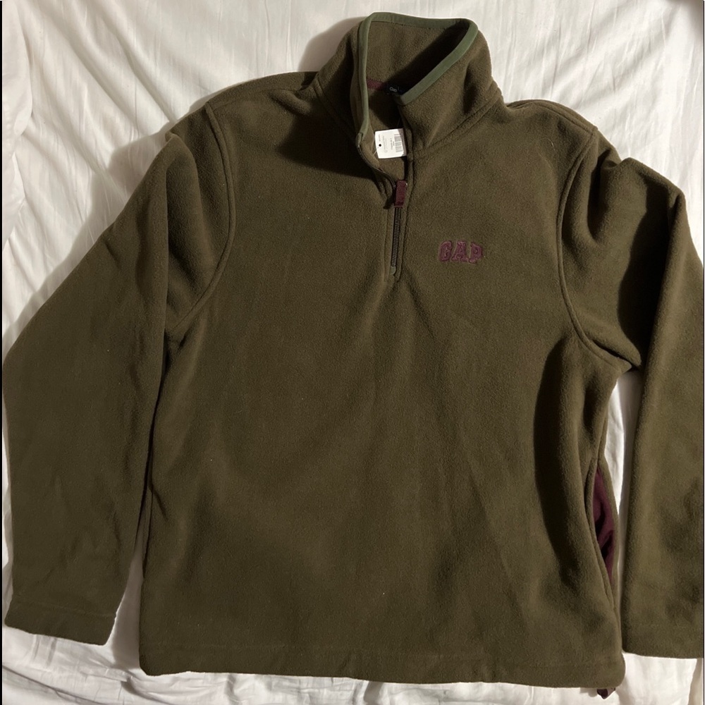 Gap 1/4 zip hunter green Jacket XS